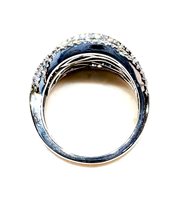 Anneau Sommer Femme Luxury Top in Or blanc Zaffiro blu 1.74 Ct REF 30A489 - REF 30A489
